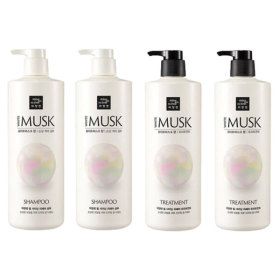 상품 이미지: 미쟝센 화이트머스크향 샴푸 1000ML 2개+트리트먼트 1000ML 2개