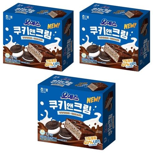 상품 이미지: 해태제과 오예스 쿠키앤크림, 360g, 3개