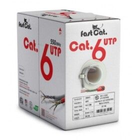 상품 이미지: 동일전선 CAT.6 UTP 국산 랜케이블 박스 (300m) 그레이