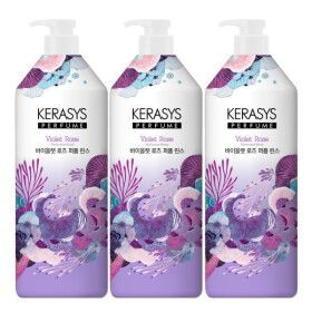상품 이미지: 케라시스 퍼퓸 바이올렛 로즈 린스 1L X 3개
