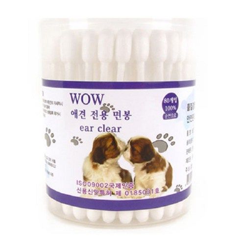 상품 이미지: 용마산업 와우 귀세척 면봉, 80개입, 1개