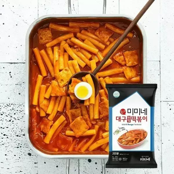 상품 이미지: 미미네 대구 판밀떡볶이 465g (2인분) x 4봉