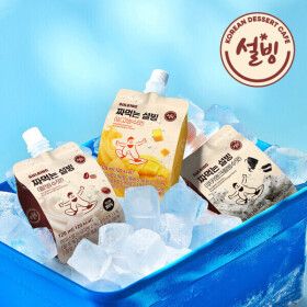 상품 이미지: 짜먹는 설빙 아이스크림 120ml 24개 골라담기(팥빙수맛/망고맛/쿠키앤크림맛)