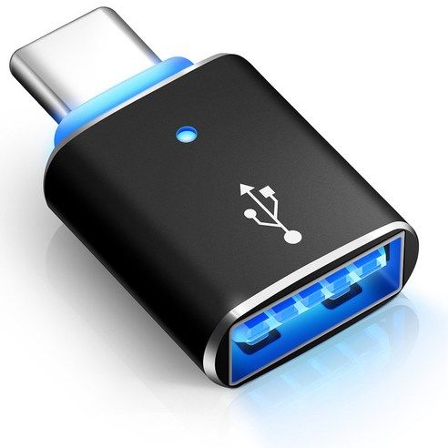 상품 이미지: 홈플래닛 USB 3.0 A타입 to C타입 변환 OTG 젠더 with LED 라이트