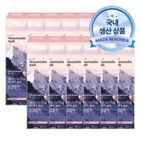 상품 이미지: 2080 퓨어마운틴 핑크 솔트 치약 120g 12개