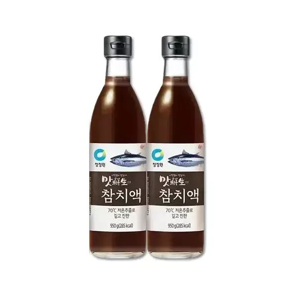 상품 이미지: 청정원 맛선생 참치액, 950g, 2개