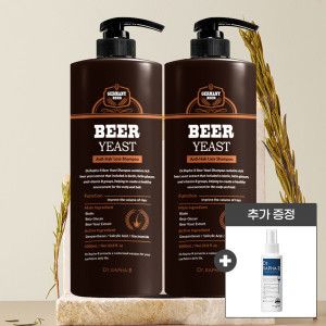 상품 이미지: (MD추천) 닥터라파알 맥주효모샴푸 대용량 1000ml 2개 +두피토닉 / 탈모집중 세트 2150ml