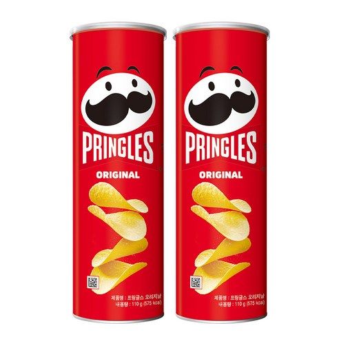 상품 이미지: 프링글스 오리지날, 110g, 2개
