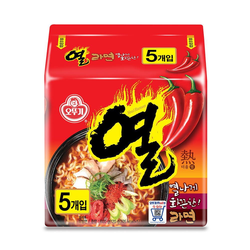 상품 이미지: 오뚜기 열라면 120g, 5개