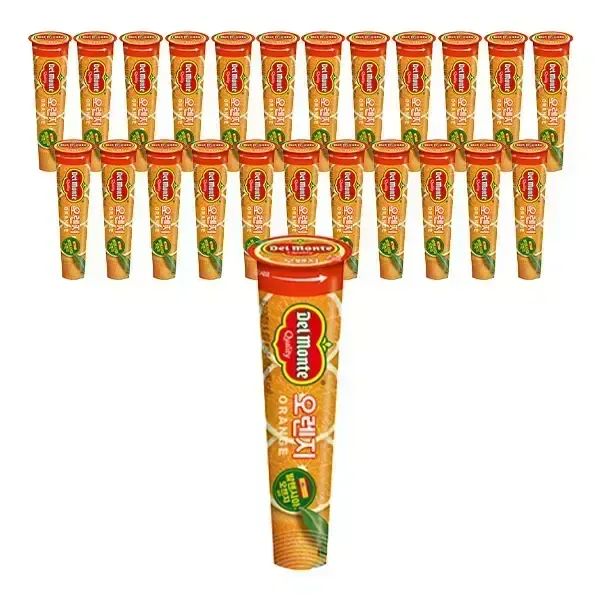 상품 이미지: [슈팅냉동] 롯데웰푸드 델몬트 오렌지 아이스, 120ml , 24개