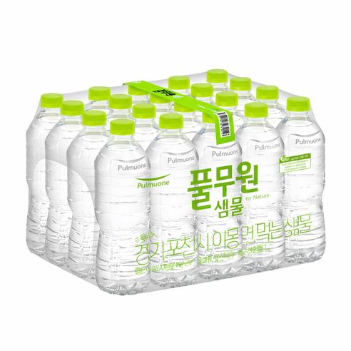 상품 이미지: 풀무원샘물 생수 무라벨, 330ml, 40개