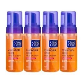 상품 이미지: 클린앤클리어 에센셜 훼이셜 포밍 클렌저, 150ml, 4개