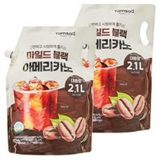 상품 이미지: 탐사 마일드 블랙 아메리카노, 2.1L, 2개