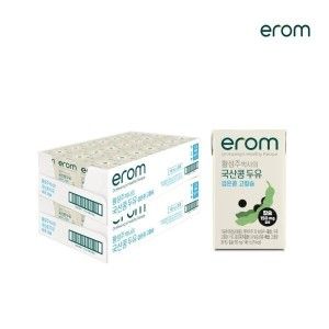 상품 이미지: 이롬 국산콩두유 검은콩 고칼슘 140ml x 48팩