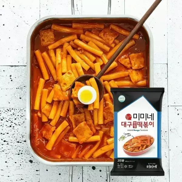 상품 이미지: 미미네 대구 판밀떡볶이 465g (2인분) x 4봉