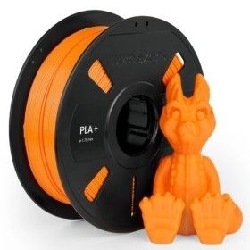 상품 이미지: 3D프린터 필라멘트 PLA+ PRO 1kg 1.75mm Numakers 오렌지 뱀부랩 AMS 호환