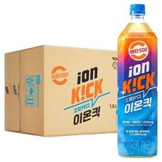 상품 이미지: 비타500 이온킥 제로 음료, 1.5L, 12개