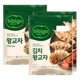 상품 이미지: 비비고 김치왕교자 1.05kg 2개 + 왕교자 1.05kg 1개