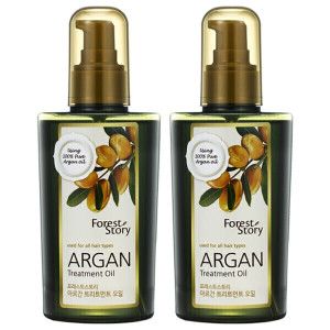 상품 이미지: 아르간 오일 헤어에센스 120ml 1+1 (~6/5 역대급행사) / 헤어오일 세럼 손상모 영양 끈적임X