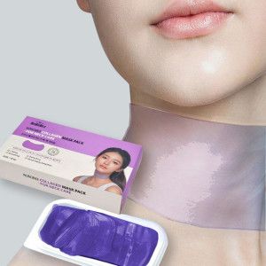 상품 이미지: 대용량 하이드로겔 콜라겐 목 주름 리프팅 팩 30매 1통 미백 주름개선 기능성 볼륨 넥 마스크