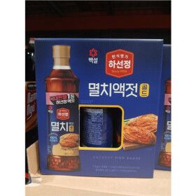 상품 이미지: 백설 하선정 멸치액젓 1KG 3개입 코스트코