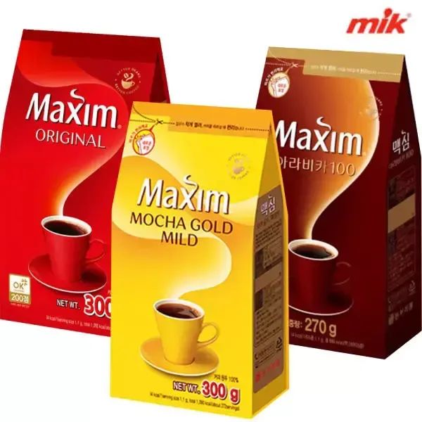 상품 이미지: 맥심 리필커피 300g/500g/모카골드/아라비카/오리지날/디카페인