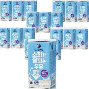 상품 이미지: 연세우유 소화가잘되는멸균우유190ml x 48