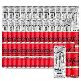 상품 이미지: 몬스터 에너지 울트라 355ml 24캔+코카콜라 제로제로 190ml 30캔