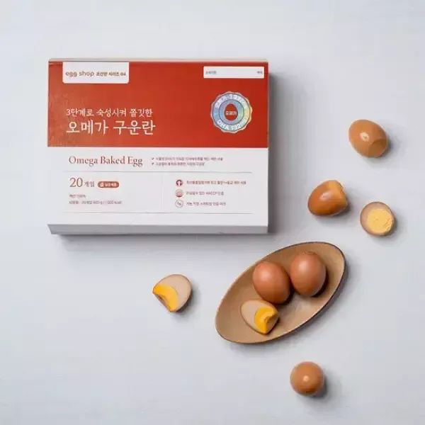 상품 이미지: 맛있는家 오메가 성분이 강화된 가농 오메가 구운란 40구 1+등급란 사용 계란 달걀)
