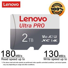 상품 이미지: XiaoMi Sandisk 전화/컴퓨터/카메라 용 기존 Lenovo 마이크로 SD 메모리 카드 128GB 256GB 512GB 1TB 2TB