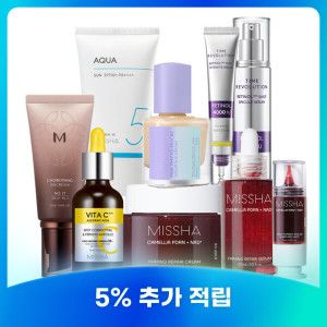 상품 이미지: 미샤 기초색조 전품목 최대 60% 단독 특가까지