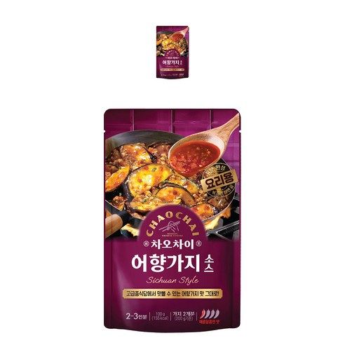 상품 이미지: 차오차이 어향가지 소스, 100g, 2개