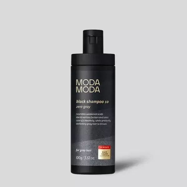 상품 이미지: NEW 모다모다 3세대 제로그레이 블랙 10 새치케어 샴푸 모음전 100g x 1통
