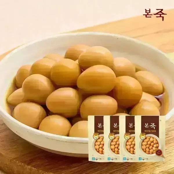 상품 이미지: [내일도착] 본죽 메추리알 장조림 1kg 4팩