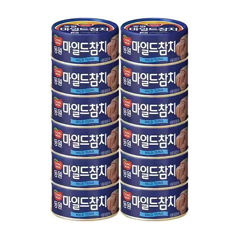 상품 이미지: 동원 마일드참치 90gx24/18/12/6개 당일출고 참치 오메가3