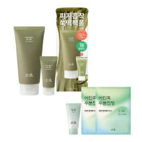 상품 이미지: 한율 쑥떡팩폼 클렌징 120ml+15ml +증정