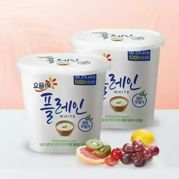 상품 이미지: 빙그레 요플레 플레인 화이트 900g 2개