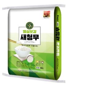 상품 이미지: 2025년 햅쌀 새청무 상등급 20kg  최근도정