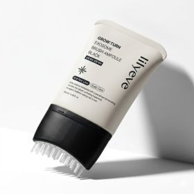 상품 이미지: 릴리이브 그로우턴 엑소좀 브러쉬 앰플 블랙 100ml  /  탈모 케어 두피 비듬 케어