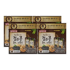 상품 이미지: 삼육식품 삼육두유 검은콩 호두와 아몬드 190ml x 16팩 x 4박스 /An (총 64팩)