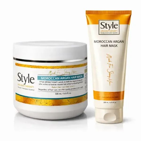 상품 이미지: 모로칸 아르간 헤어팩 500ml 200ml 2종 손상모 복구 헤어마스크