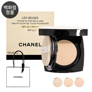상품 이미지: NEW 샤넬 레 베쥬 헬시 글로우 젤 터치 쿠션 파운데이션 (본품) + 무료선물포장 백화점 정품