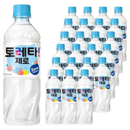상품 이미지: 토레타 제로 이온음료, 500ml, 24개