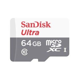 상품 이미지: Sandisk 메모리 카드 Micro SDHC 64G ULTRA UHS-I Class 10/SD/블랙/박스/블랙박스/마이크로/저장/장치
