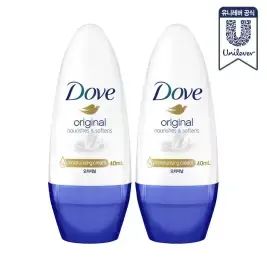 상품 이미지: 도브 데오드란트 롤온 오리지널 40ml 2개