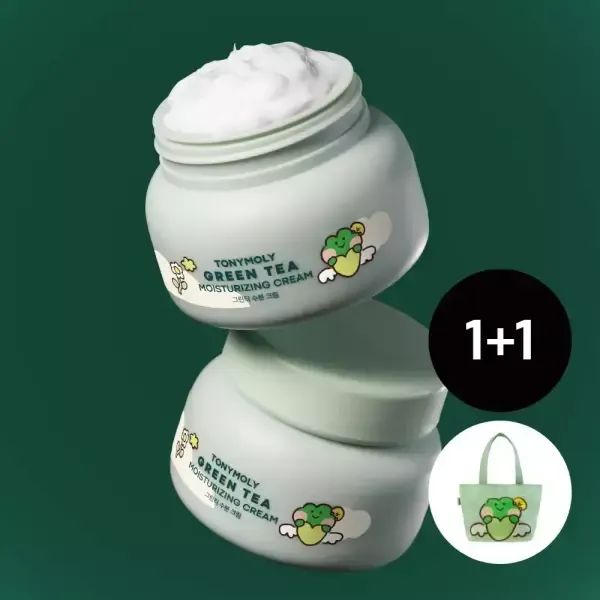 상품 이미지: (2개) [미니니 에디션] 그린티 수분 크림 100ml(+미니니 에코백)