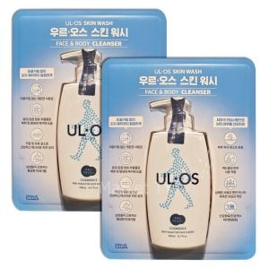 상품 이미지: 우르오스 스킨워시 500ml x 2세트 휴대용 간편 포장 대량 대용량