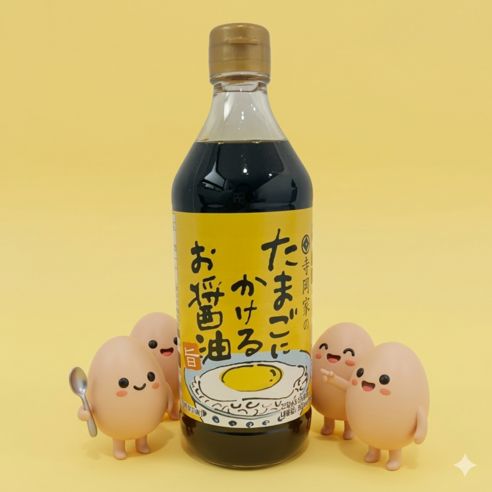 상품 이미지: 테라오카 타마고니카케루 오쇼유 소스, 500ml, 1개