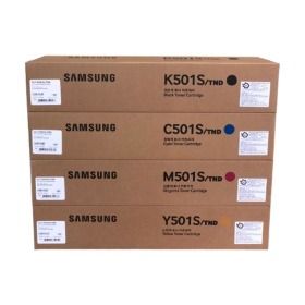 상품 이미지: 삼성 정품 CLT-K501S/C501S/M501S/Y501S 4색세트 토너 SL-X5230NR