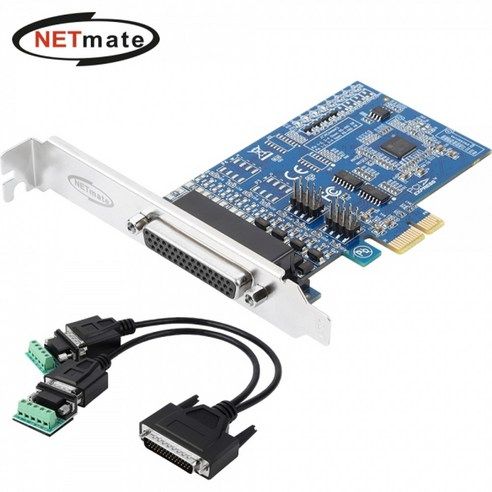 상품 이미지: 강원전자 넷메이트 PCI Express 2포트 RS422/485 시리얼카드(슬림PC겸용) NM-PS42